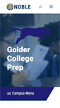 Mobile Screenshot of goldercollegeprep.noblenetwork.org